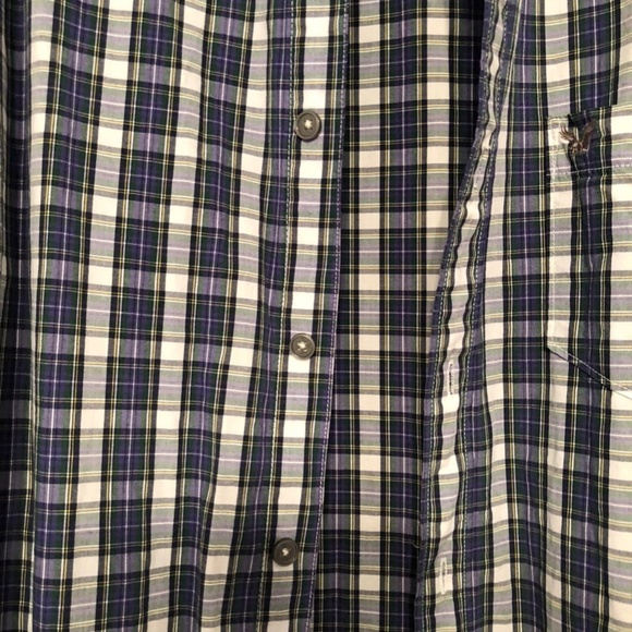 Men's American Eagle Plaid Shirt - Picture 4 of 4